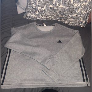 Women's Addidas Crop crewneck